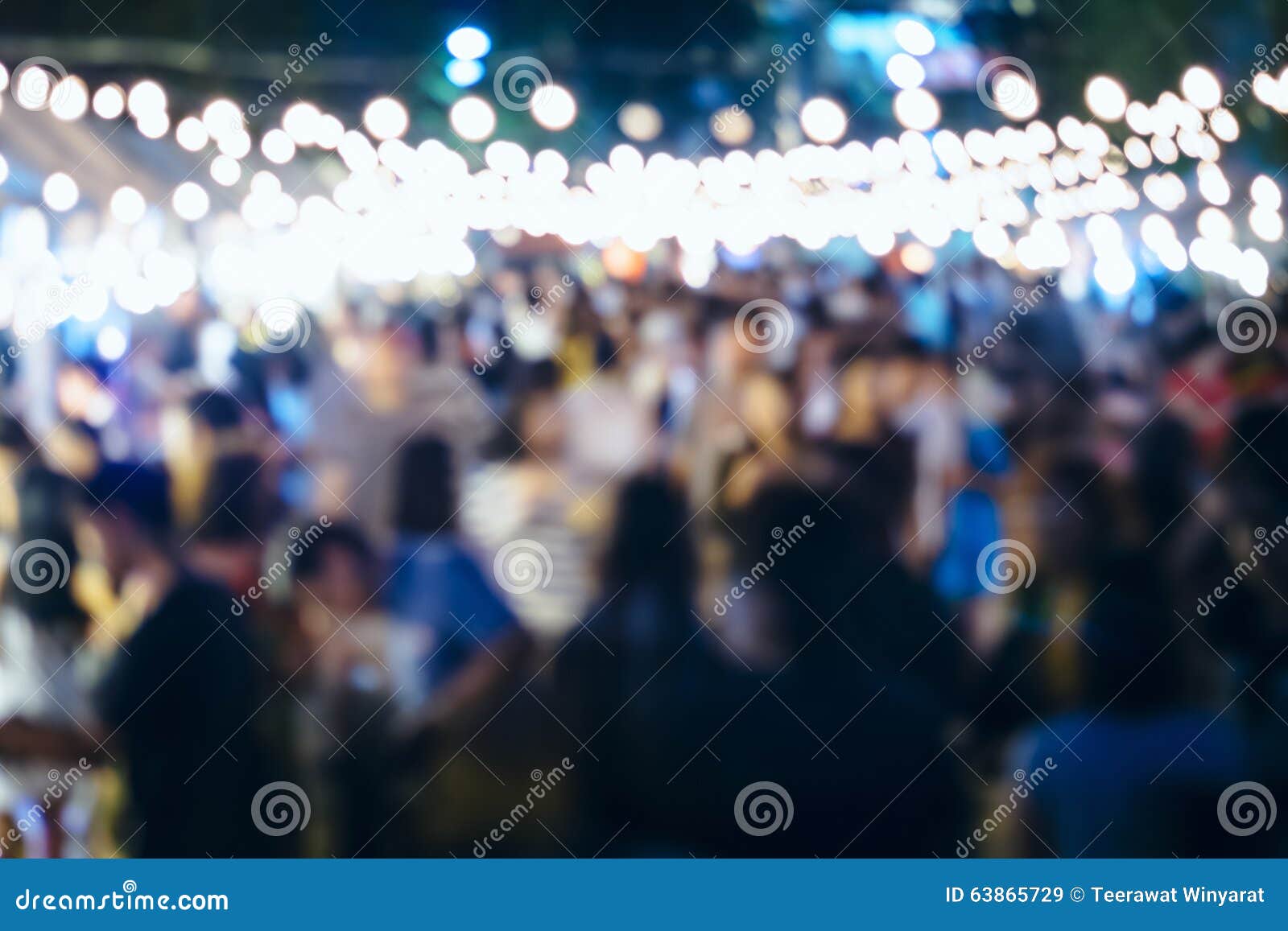 festival event party with people blurred background