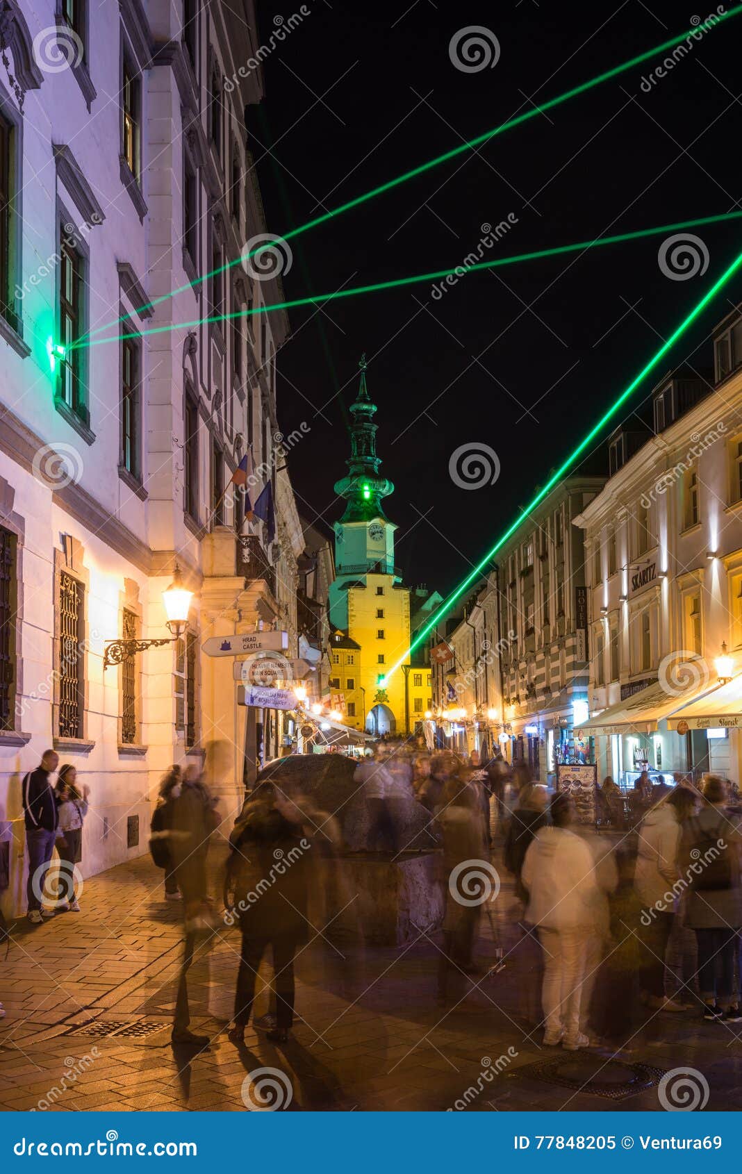 Festival of Light in Bratislava, Slovakia 2016 Editorial Image - Image of  east, festival: 77848205