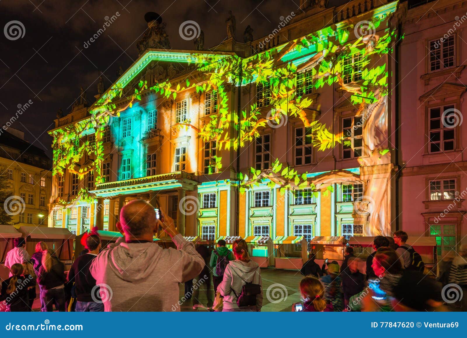 Festival of Light in Bratislava, Slovakia 2016 Editorial Image - Image of  city, downtown: 77847620