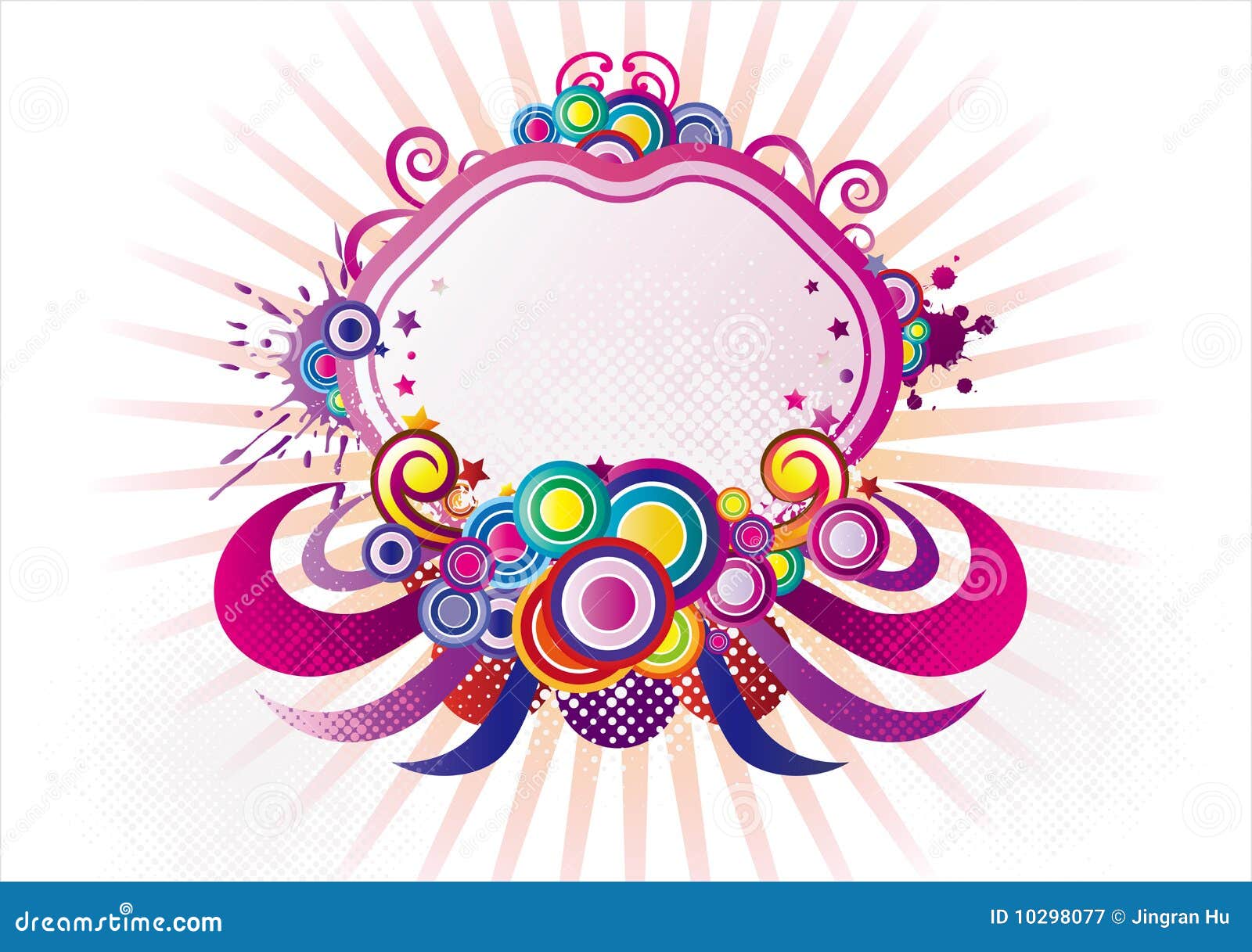 Festival Poster Design Elements Stock Vector Illustration Of Background Blank