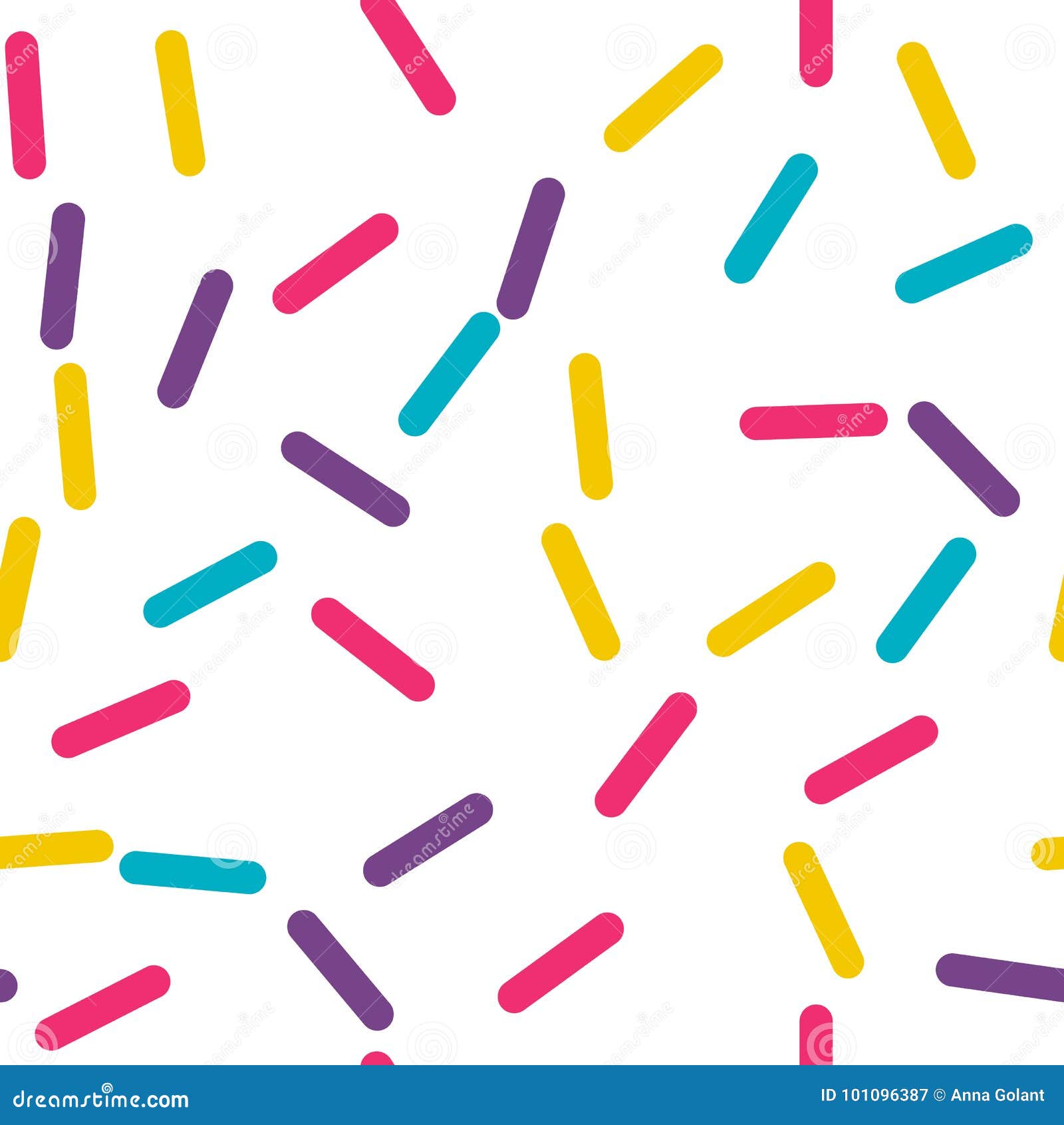 Download Festival Seamless Pattern With Confetti Or Donut`s Glaze ...