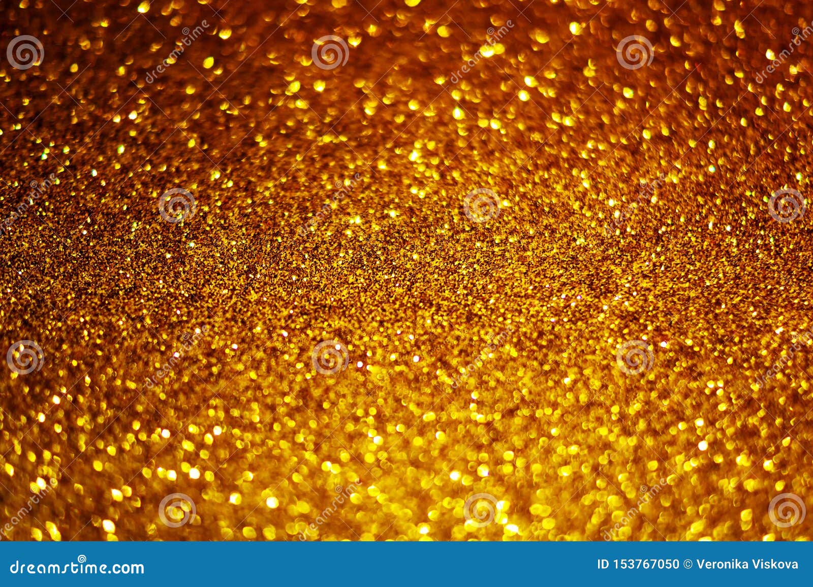 Festive Abstract Gold Glitter Texture Background With Shiny Sparkle