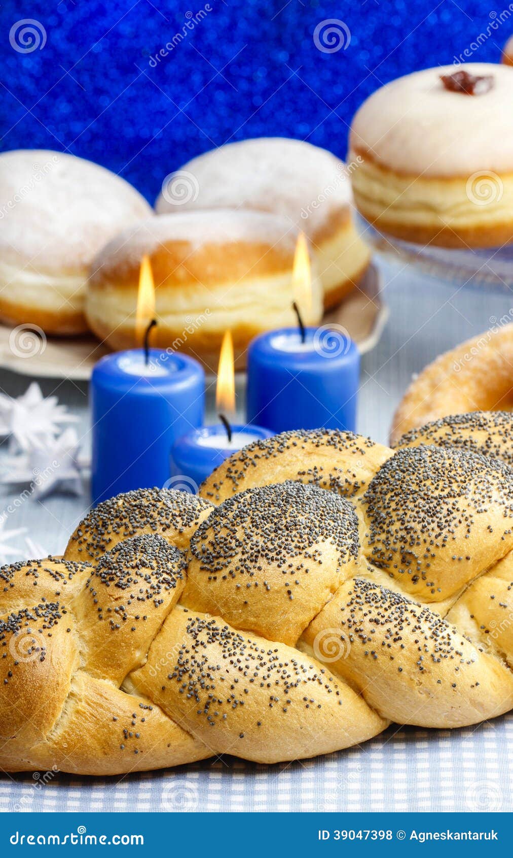 Festive bread stock photo. Image of fresh, hanukkah, bread 39047398