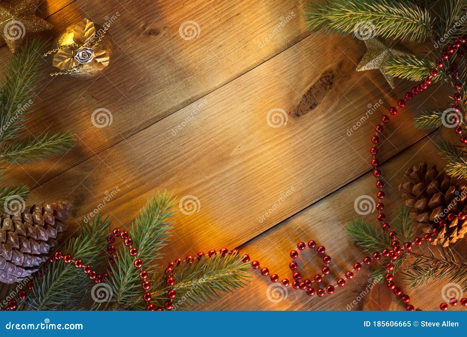 Festive Christmas Background Stock Image - Image of copy, decorations ...