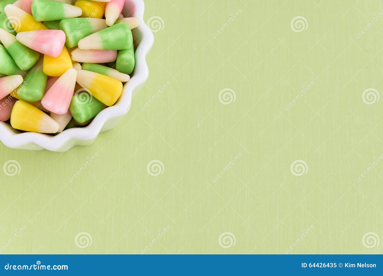 Festive Easter candy corn stock image. Image of sugar 64426435