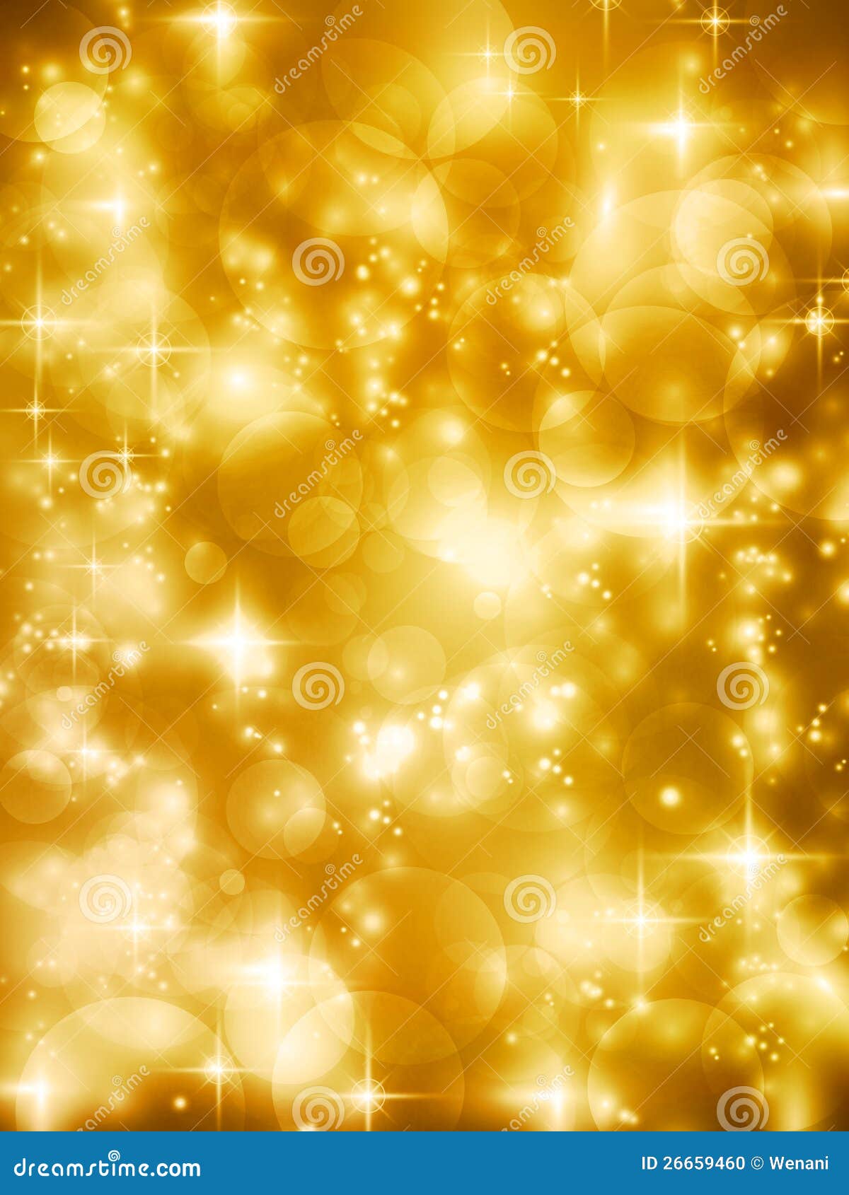 festive golde bokeh lights  background
