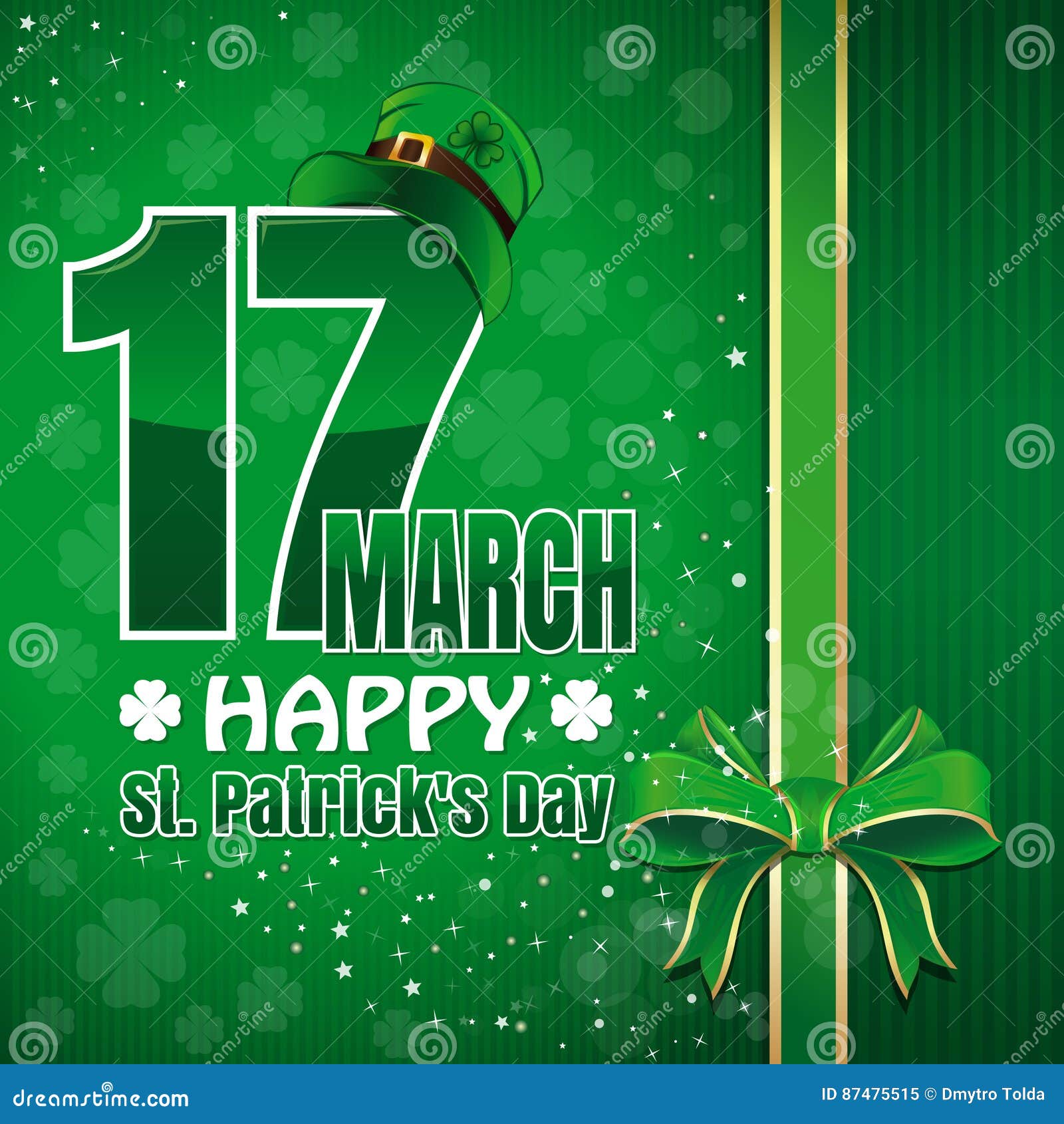 Festive Green Background To St. Patricks Day. Happy St. Patricks Day. March 17 Stock Vector - Illustration of irish, floral: 87475515 Festive Green Background To St. Patricks Day. Happy St. Patricks Day. March 17 Stock Vector - Illustration of irish, floral: 87475515