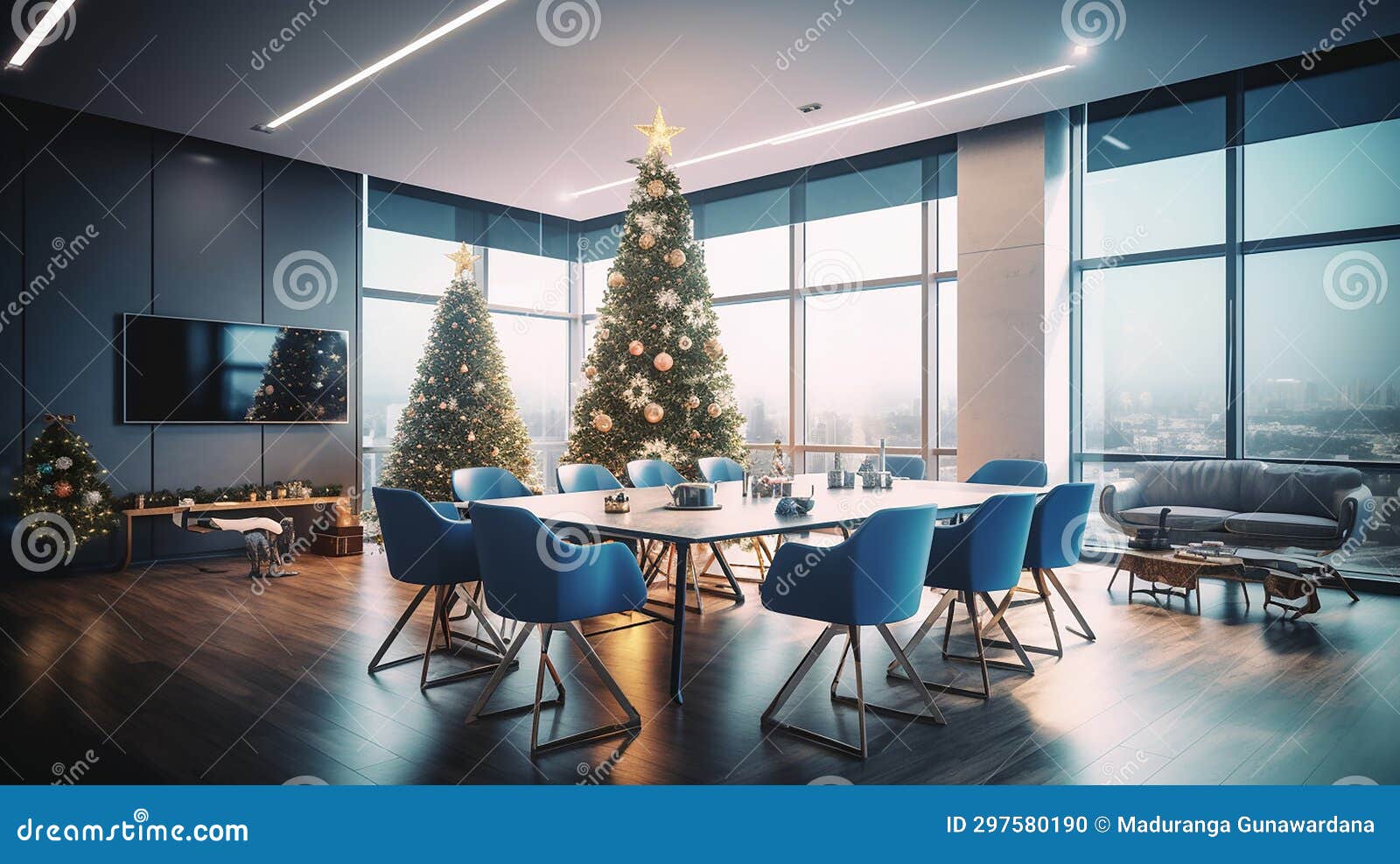 Festive Office Decor: Holiday Decorations Creating a Cheerful and Productive Workplace 