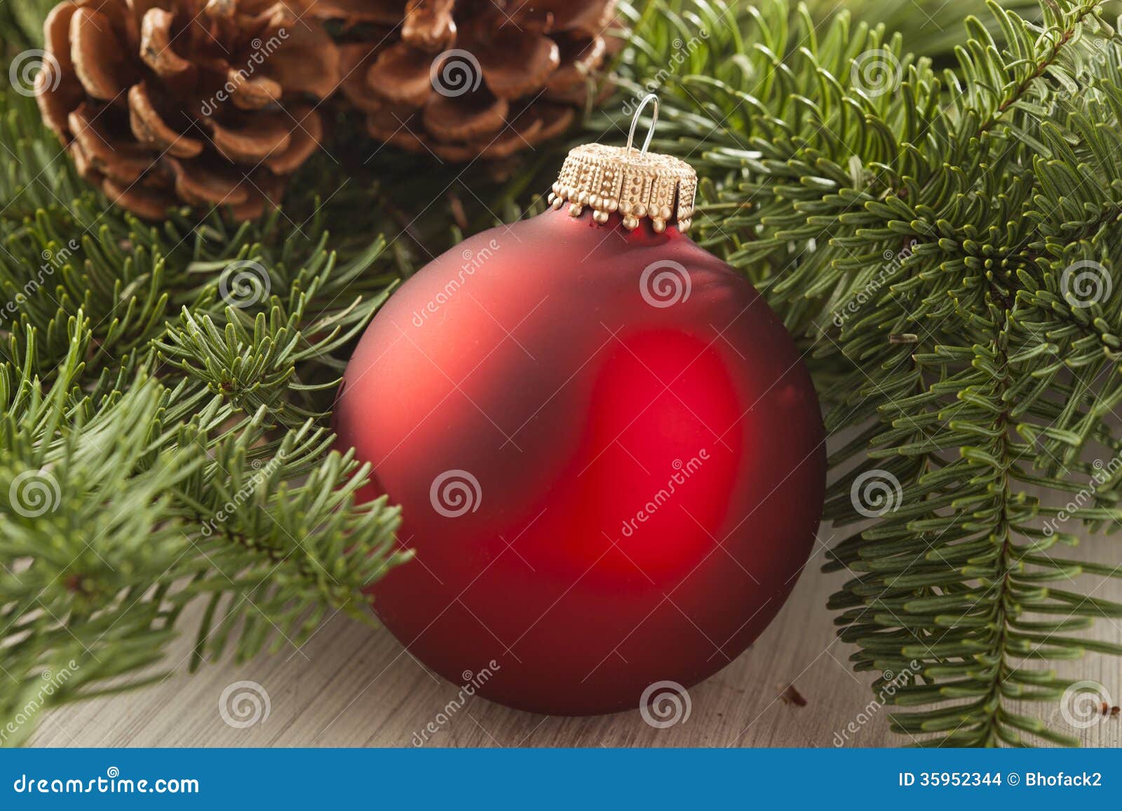 Festive Red Christmas Ornament Stock Photo - Image of christmas ...