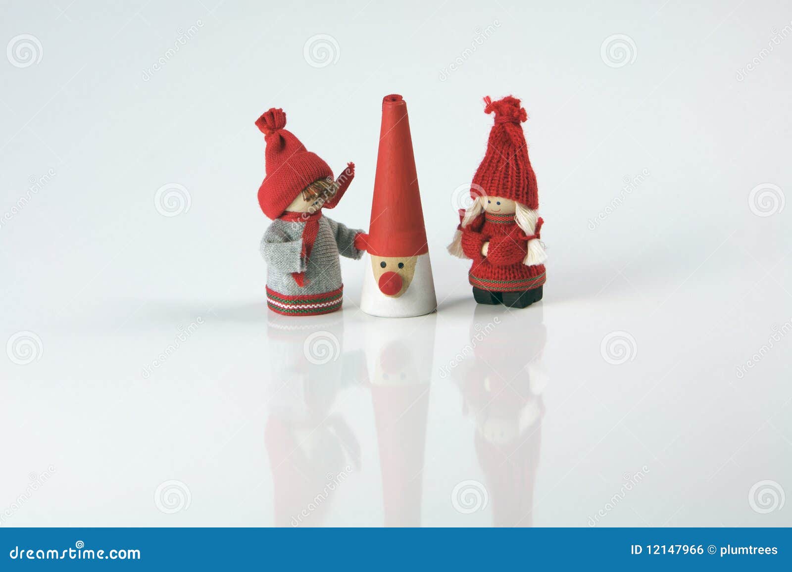 Festive Season Christmas Figures Stock Photo - Image: 12147966