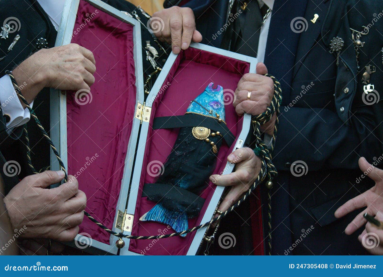 festivity of el entierro de la sardina, in madrid