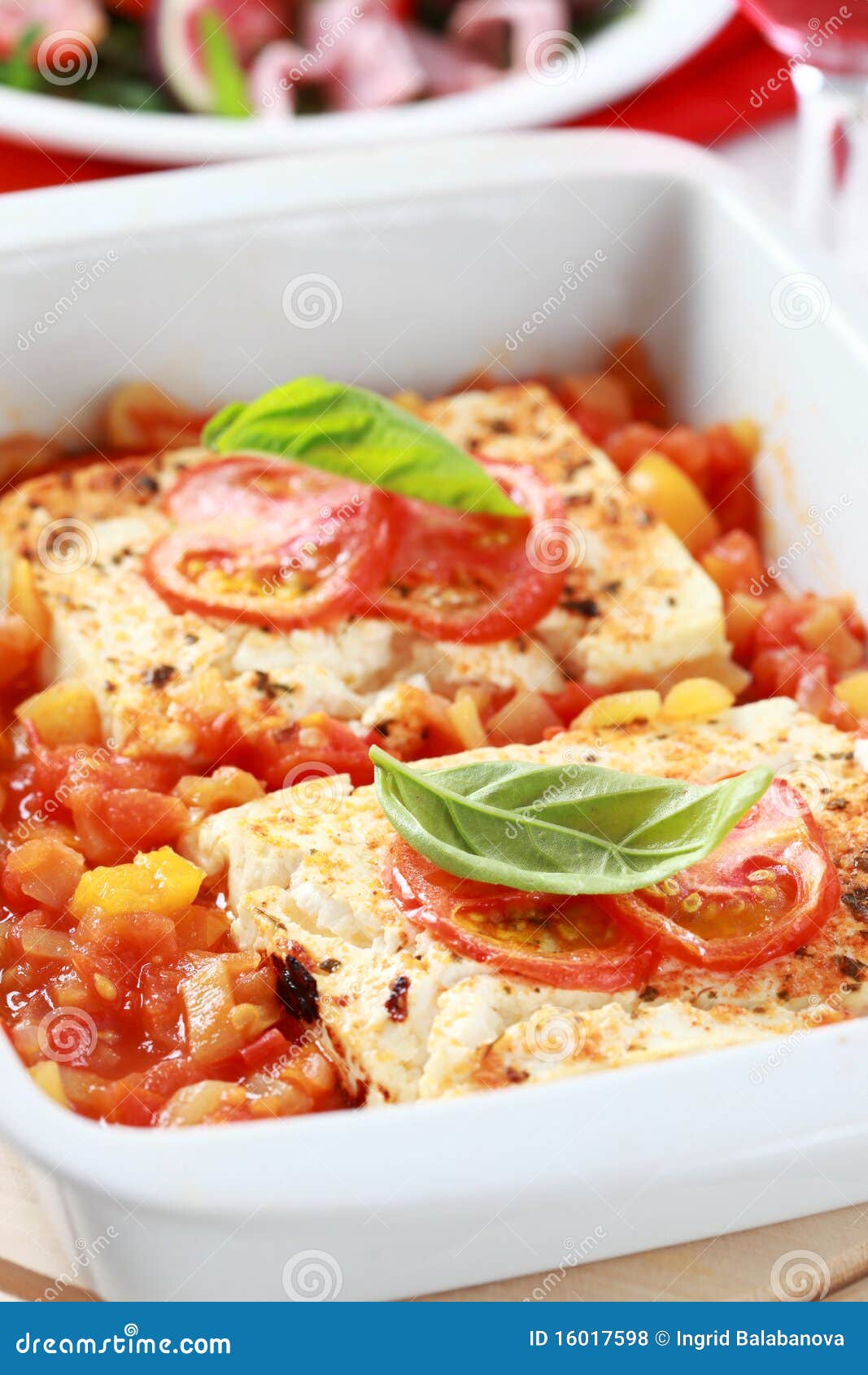Feta Cheese with Hot Salsa Sauce Stock Photo Image of dinner, cheese