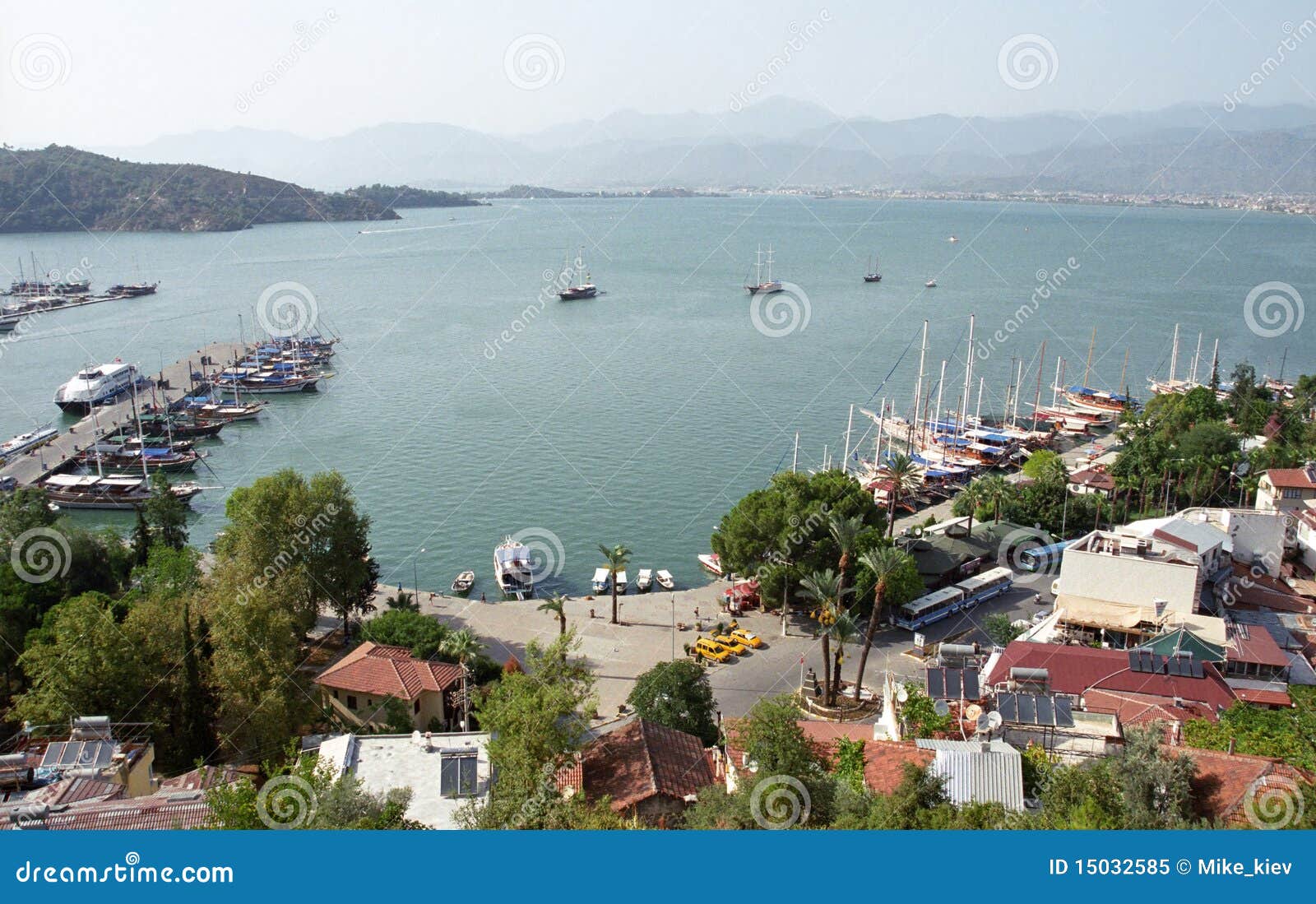 fethiye town view