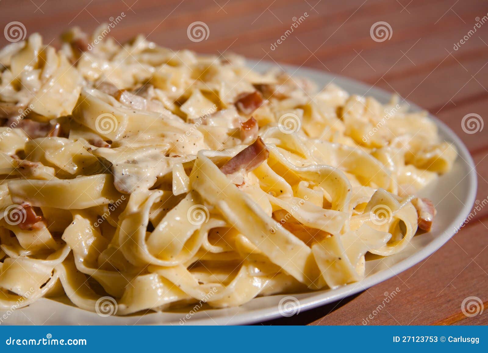 fettuccine carbonara