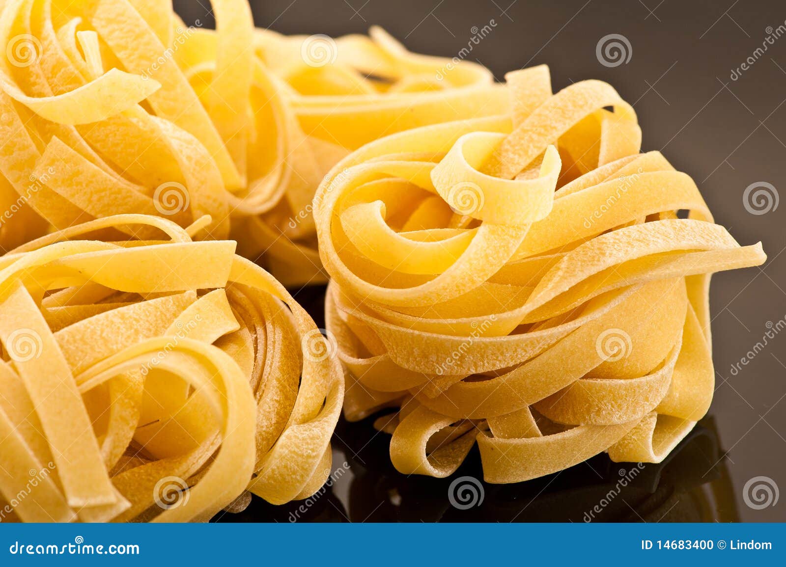 Fettuccine closeup stock photo. Image of italian, fettuccine 14683400