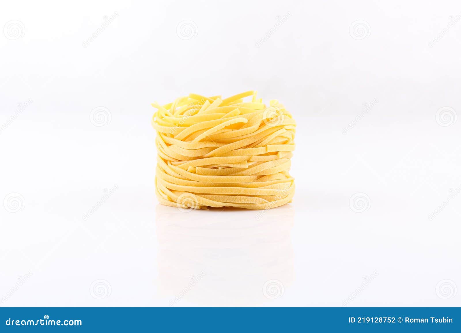 Fettuccine pasta stock photo. Image of white, spaghetti 219128752