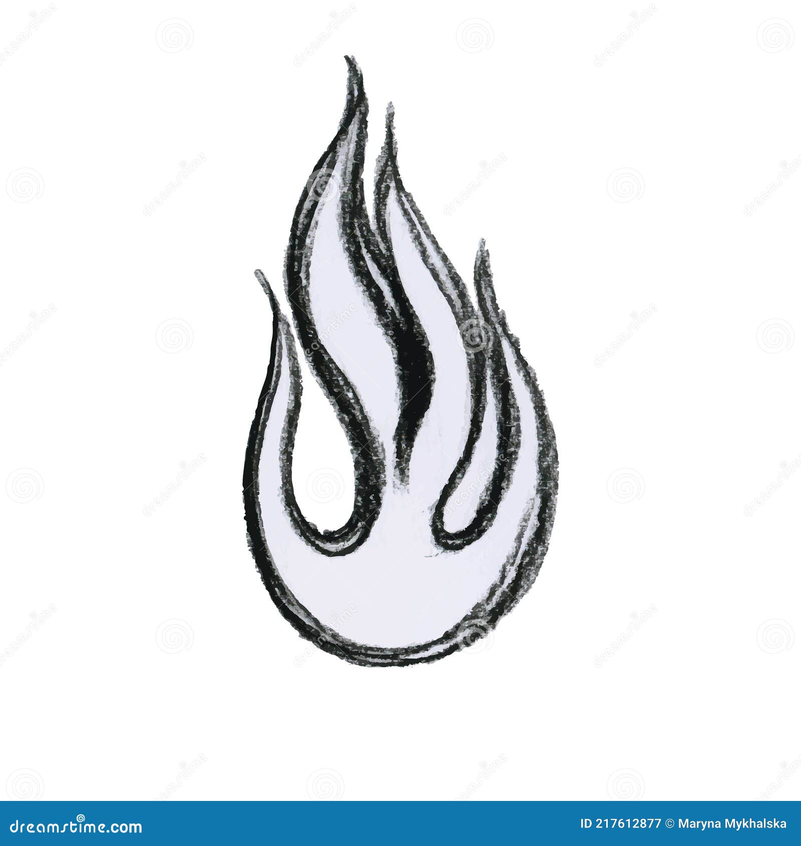 Mur du feu sur le noir. illustration de vecteur. Illustration du flambage -  33373037