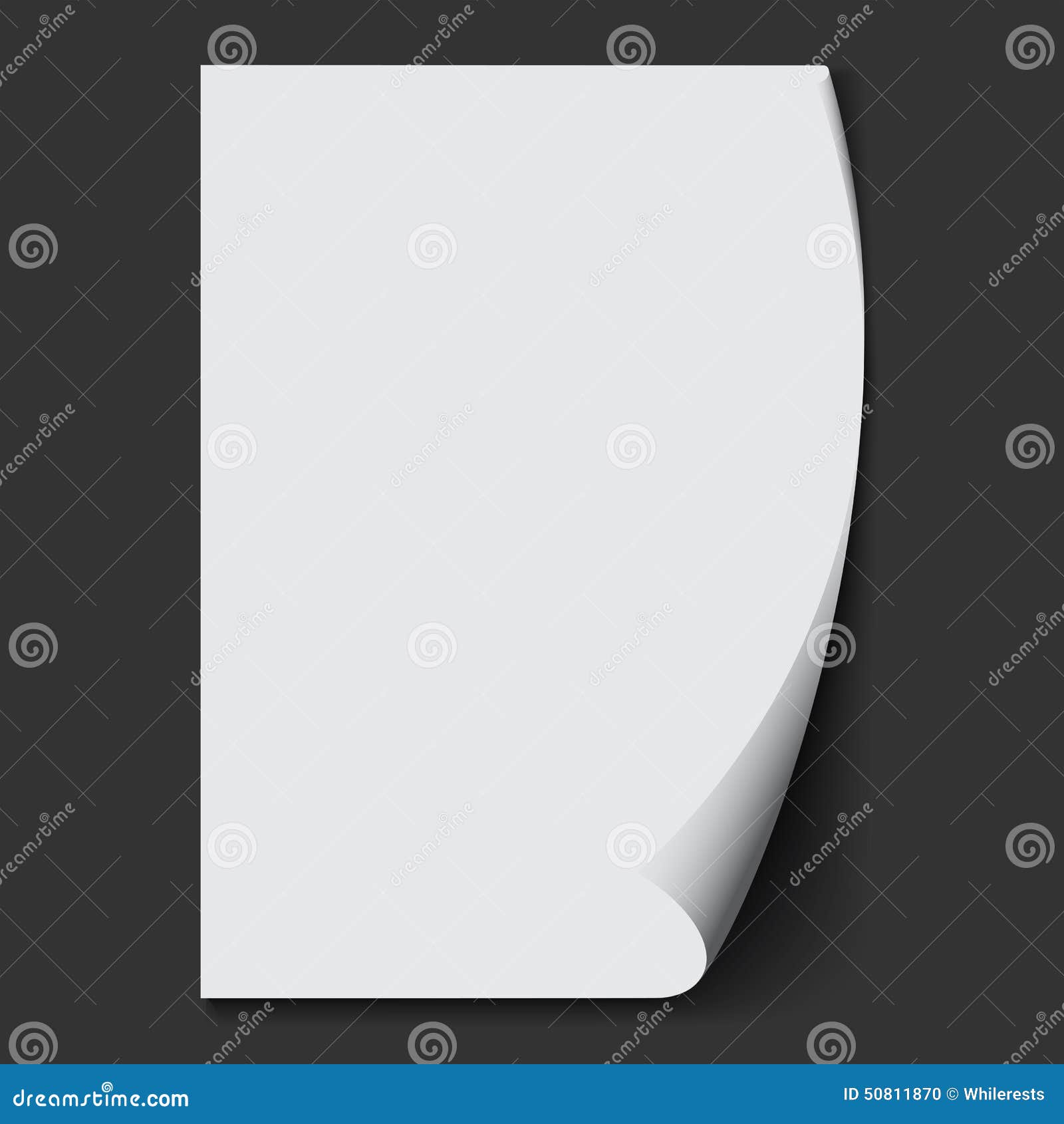 Feuille Blanche Ouverte Feuille De Papier-carnet Illustration Illustration  Stock - Illustration du blanc, illustration: 269599676