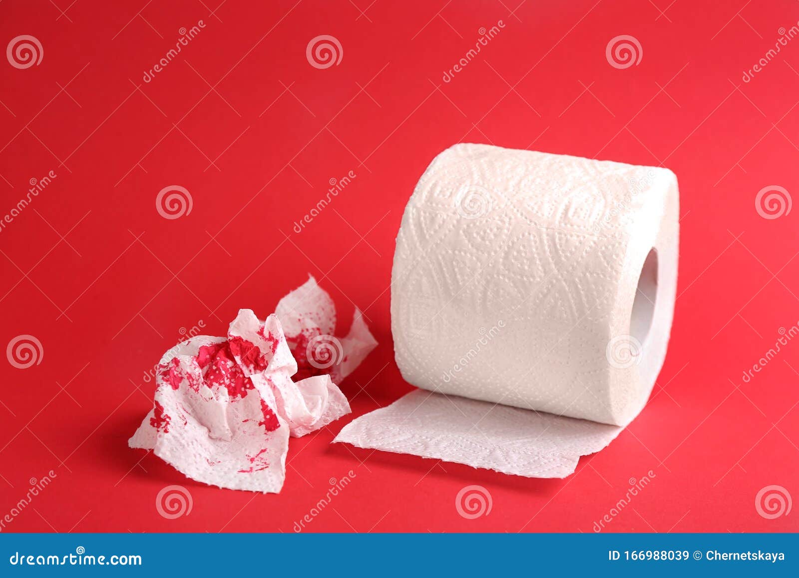 После стула крови на туалетной бумаге