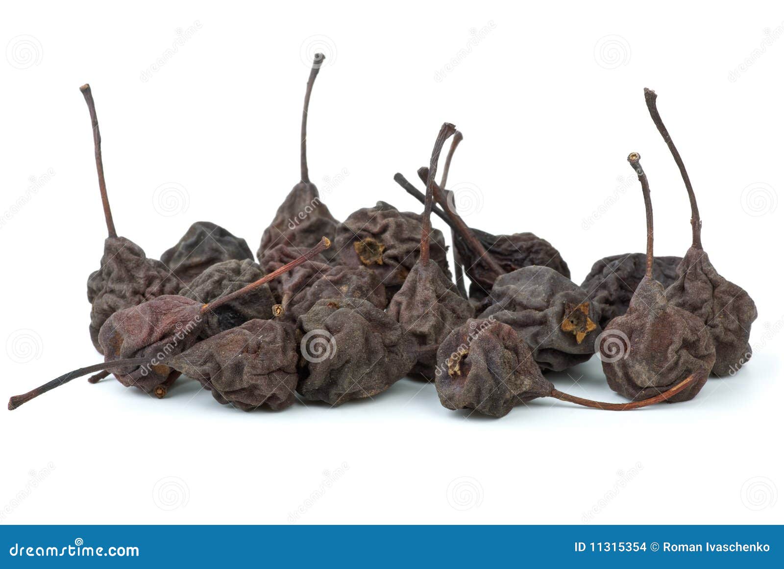 Few dried smoked pears stock photo. Image of fruit, isolated 11315354