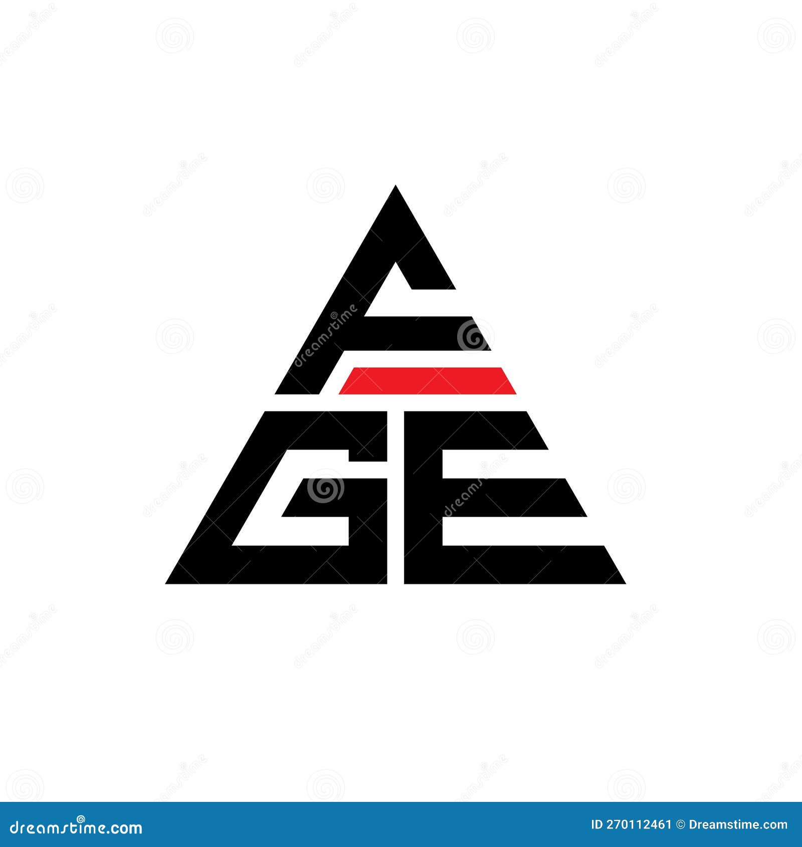fgd triangle letter logo  with triangle . fgd triangle logo  monogram. fgd triangle  logo template with red