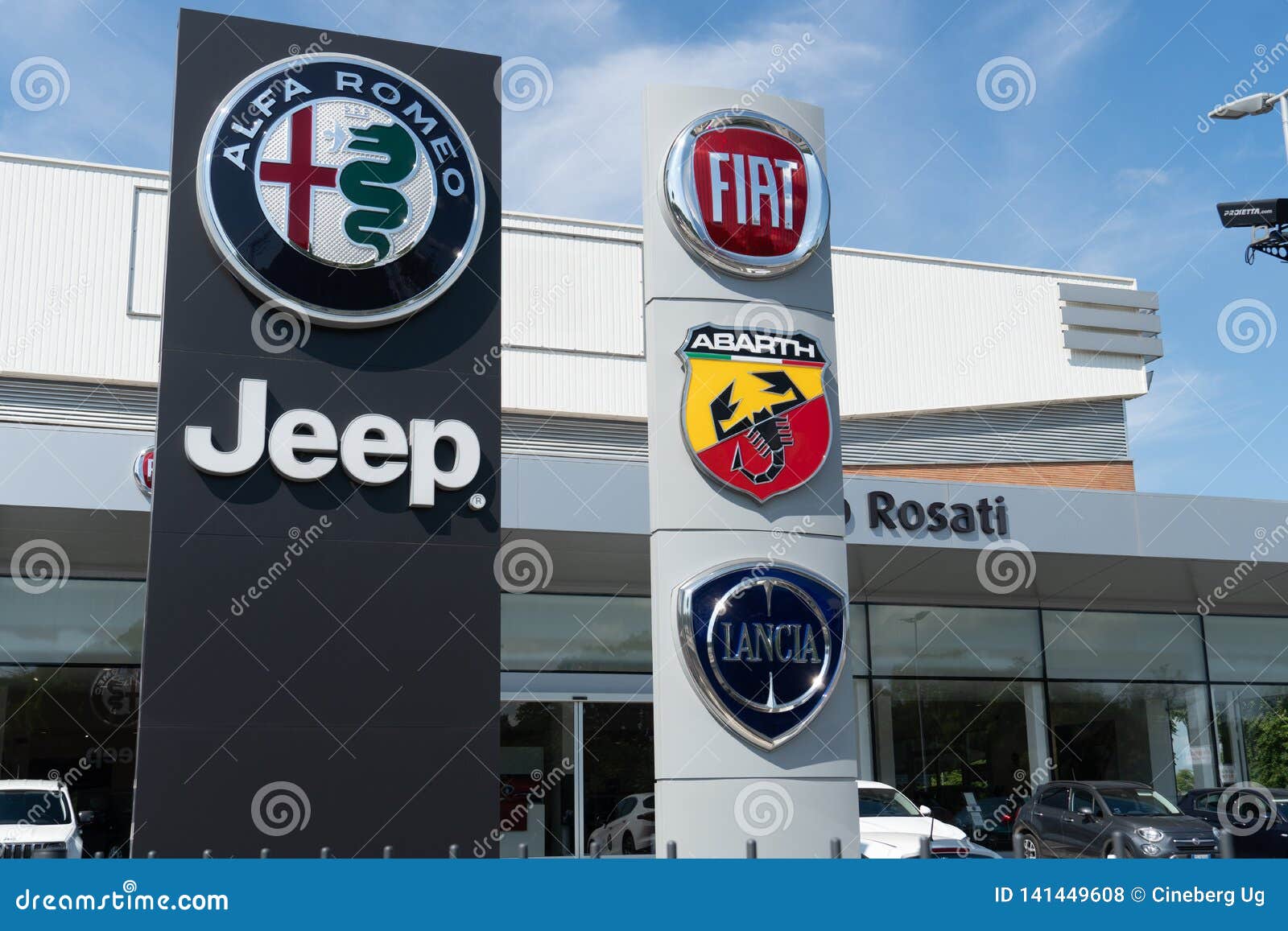 Fiat, Abarth, Lancia, Alfa Romeo And Jeep Car Dealerships