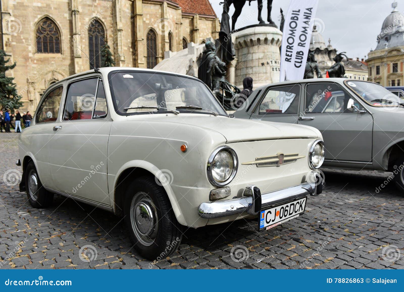 Fiat Vintage Car from Italy Editorial Stock Photo - Image of collectible,  fashionable: 78826863