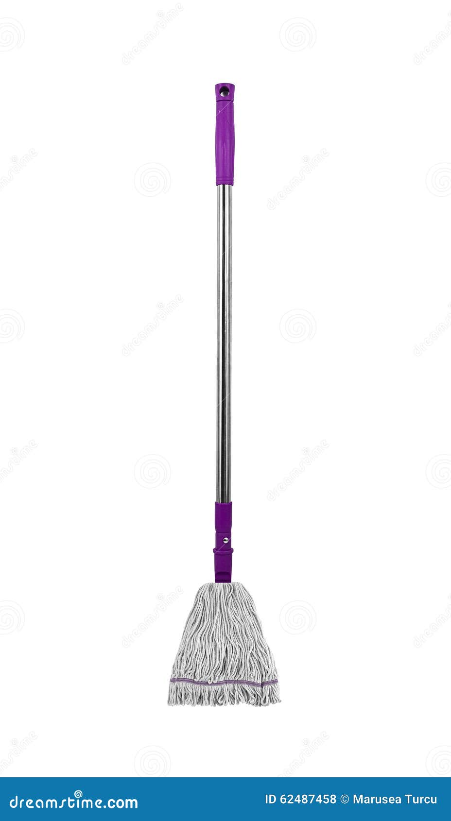 Fiber Mop for Cleaning Floor Stock Photo Image of detergents