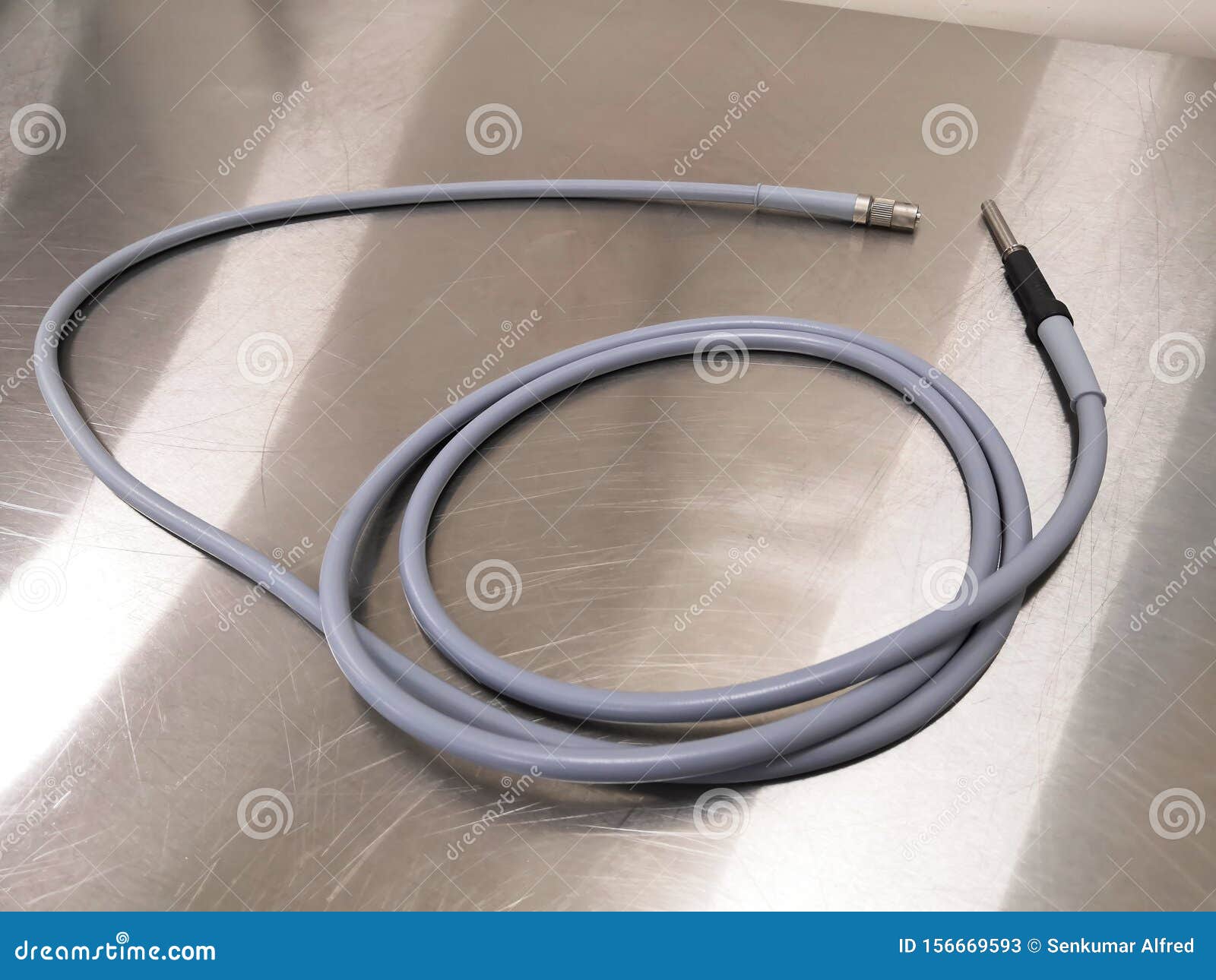 Fiber Optic Light Source Cable Stock Image Image of instrument, operation 156669593