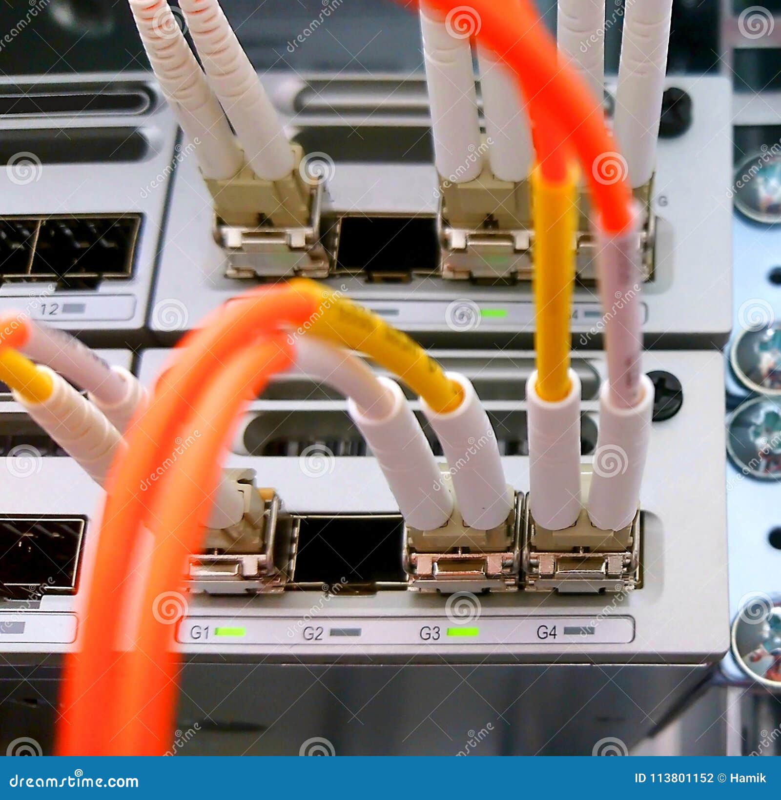 Fiber Optic Network Connectivity Stock Photo Image of industry, line