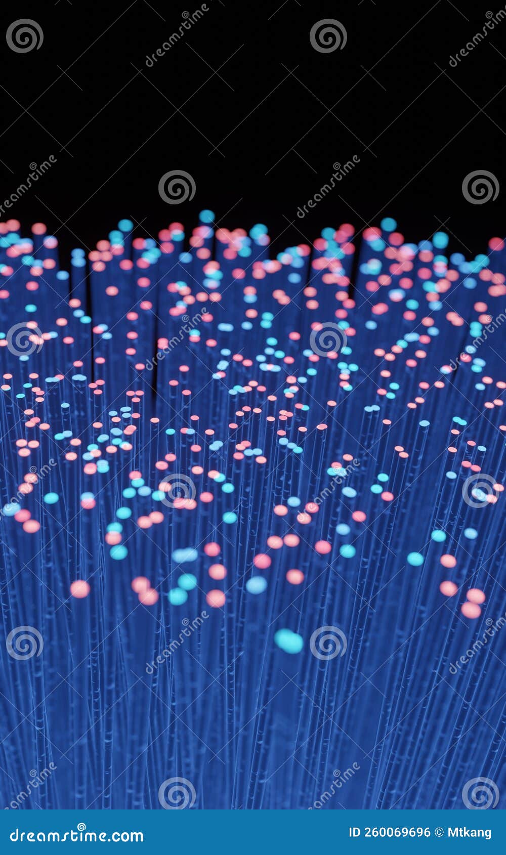 Fibre Optic for Data Transfer Transmission Stock Photo Image of