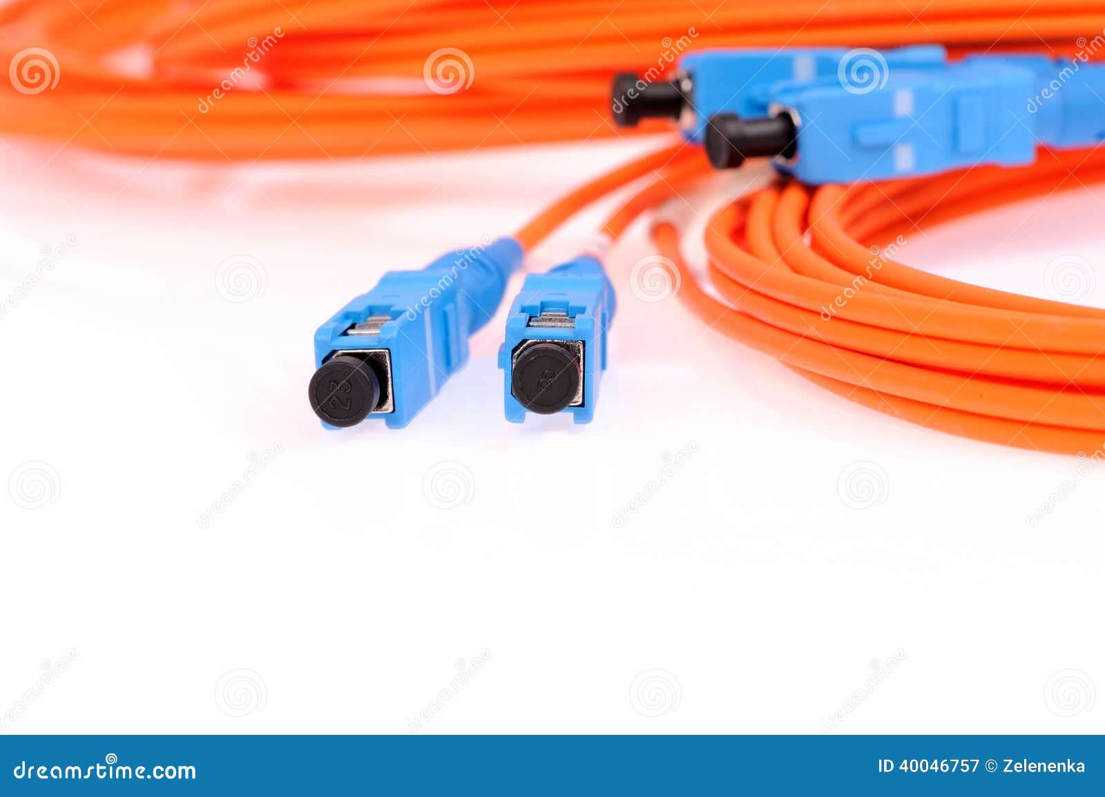 Fibre Optic Network Cables stock image. Image of firewall 40046757