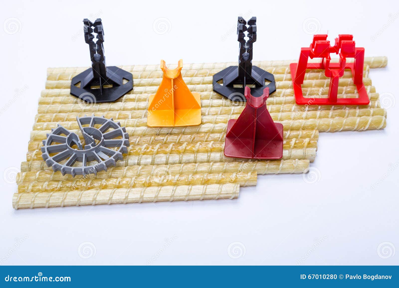 Fibre Plastic Reinforced Rebar Fittings Stock Photo Image of fittings