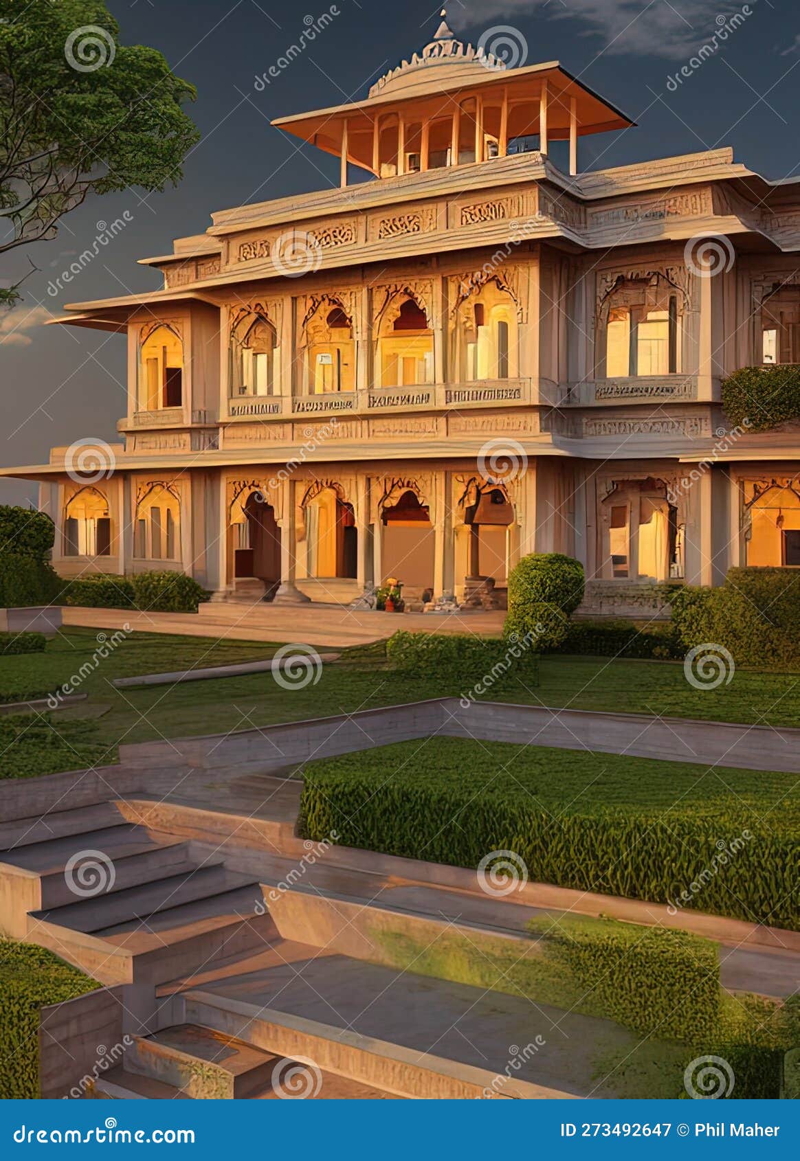 fictional mansion in bilaspur, chhatt?sgarh, india.