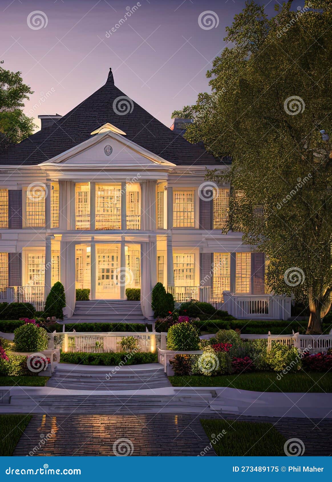 fictional mansion in lexington, kentucky, united states.