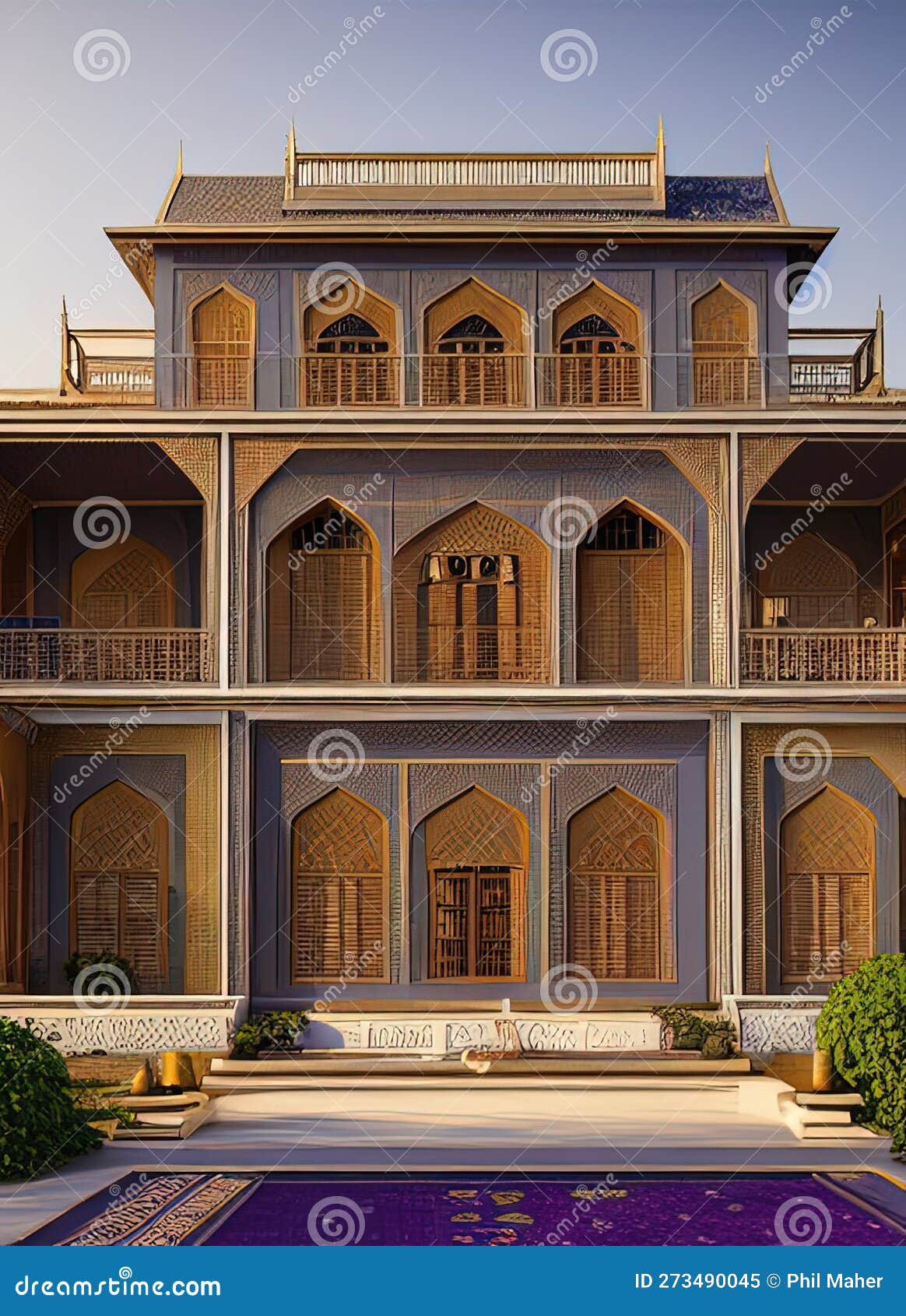 fictional mansion in madan, kh?zest?n, iran.
