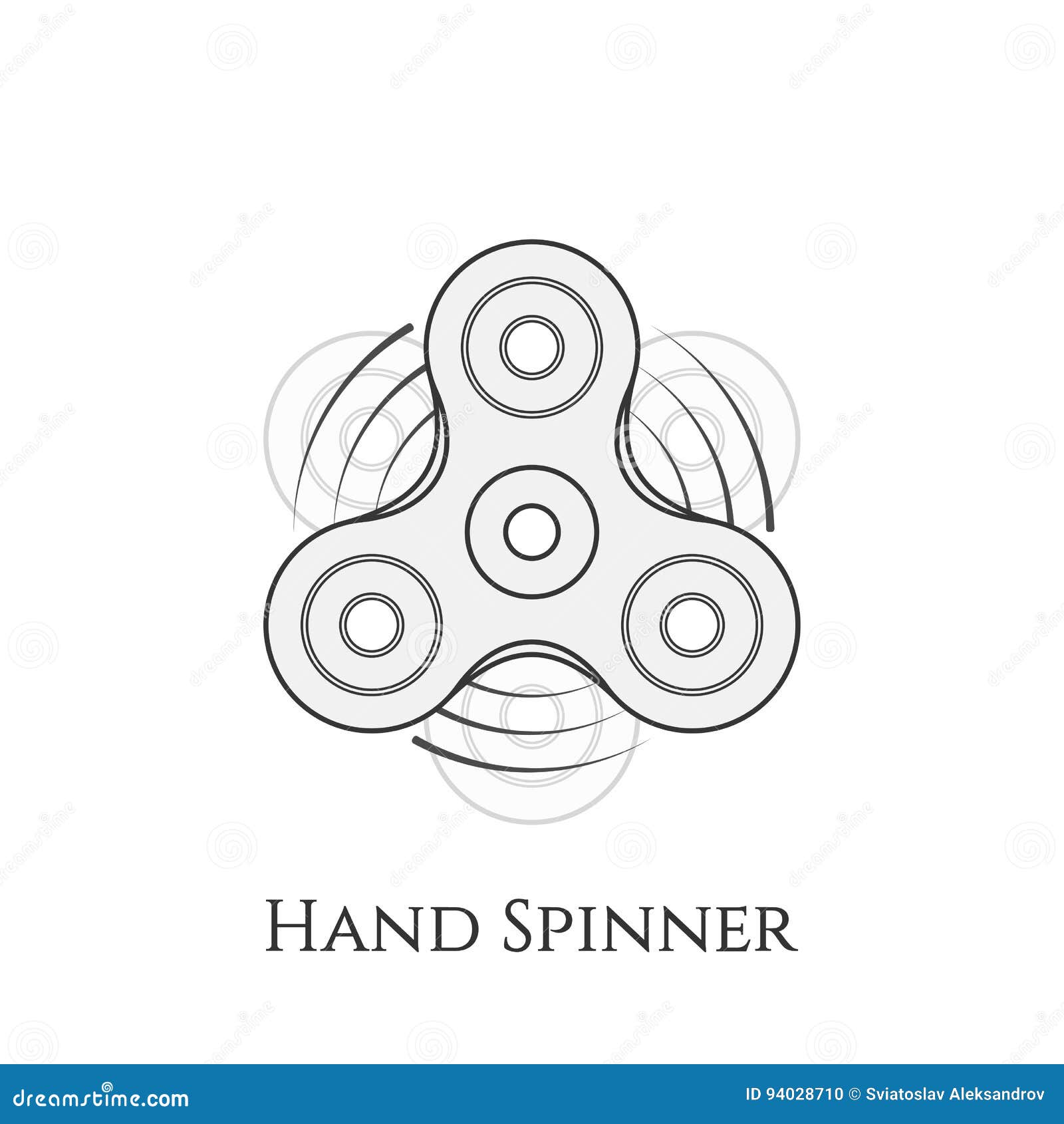 Download Fidget Spinner Children Toy Banner Template Stock Vector - Illustration of background, banner ...