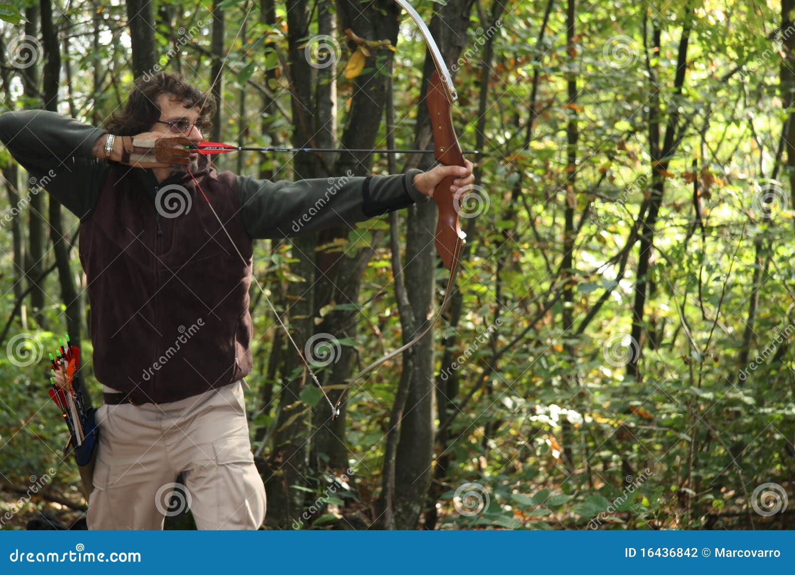 Field archery stock photo. Image of achievement, shoot 16436842