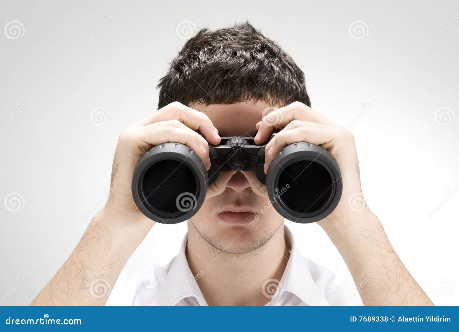 Field glass stock photo. Image of leadership, confident 7689338