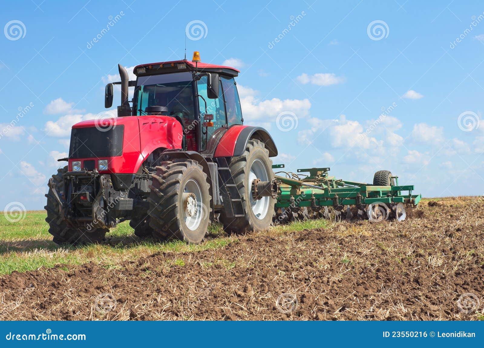 Field works stock photo. Image of farm, cloud, area, crop 23550216
