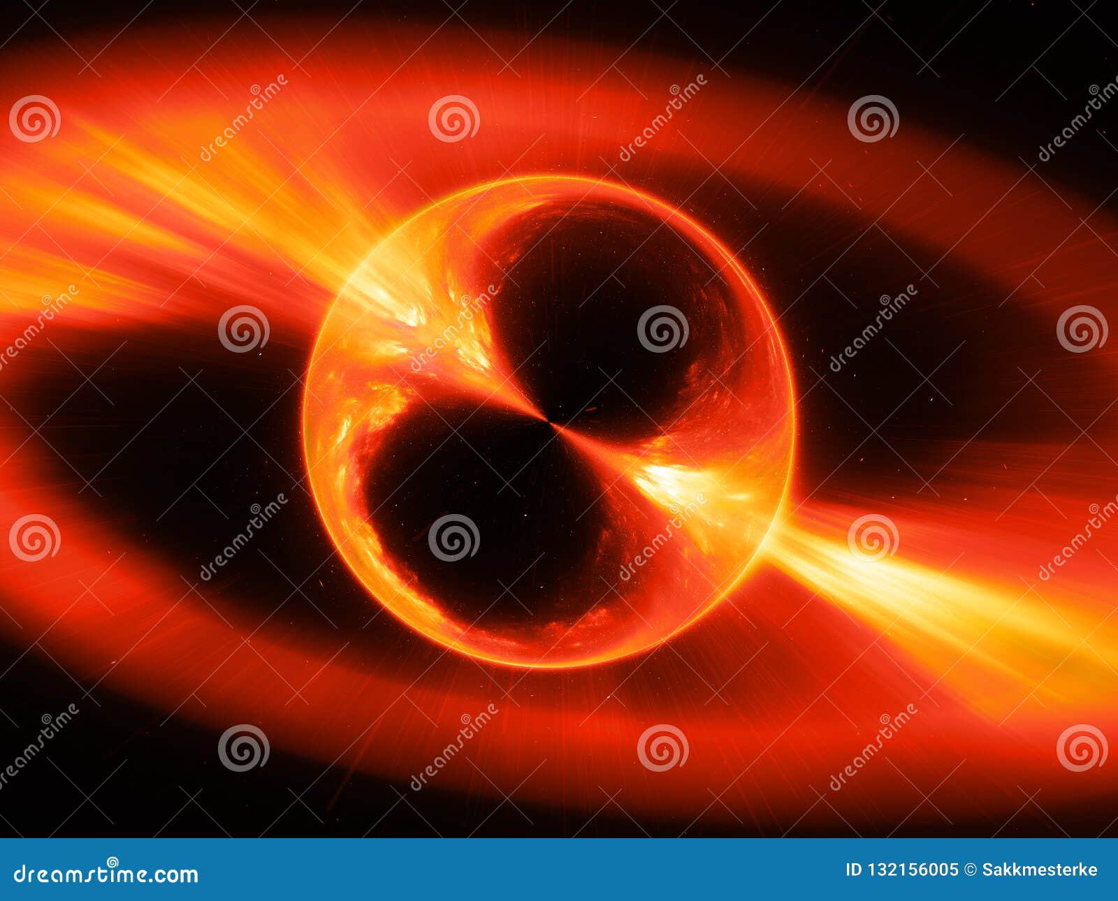 fiery mysterios object in space gamma ray burst