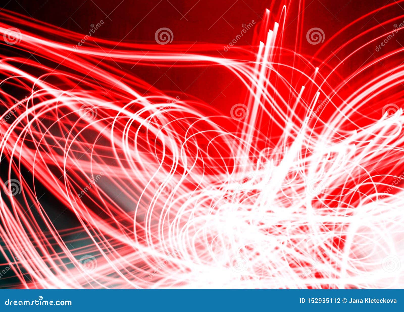 Fiery Red and Light White Electric Modern Lighting Design Image Stock Photo Image of design