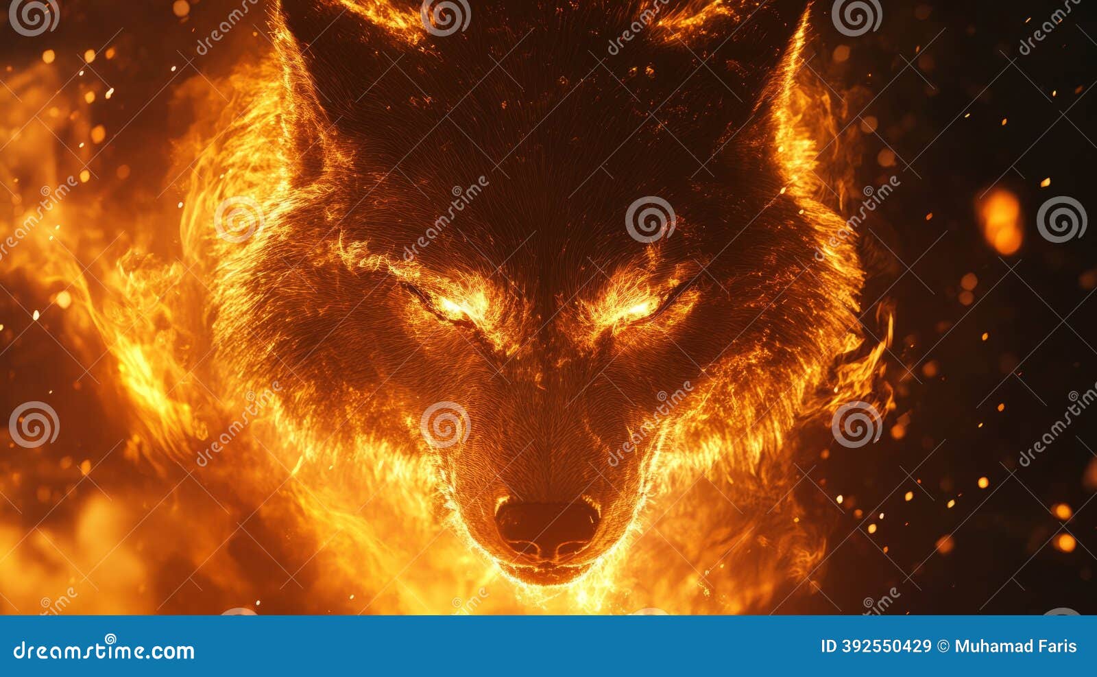 A Captivating Depiction Of Mythical Fire Wolf In Dark Enchanting Forest,  Wolf, Animal, Forest PNG Transparent Image and Clipart for Free Download, image size:1600x987