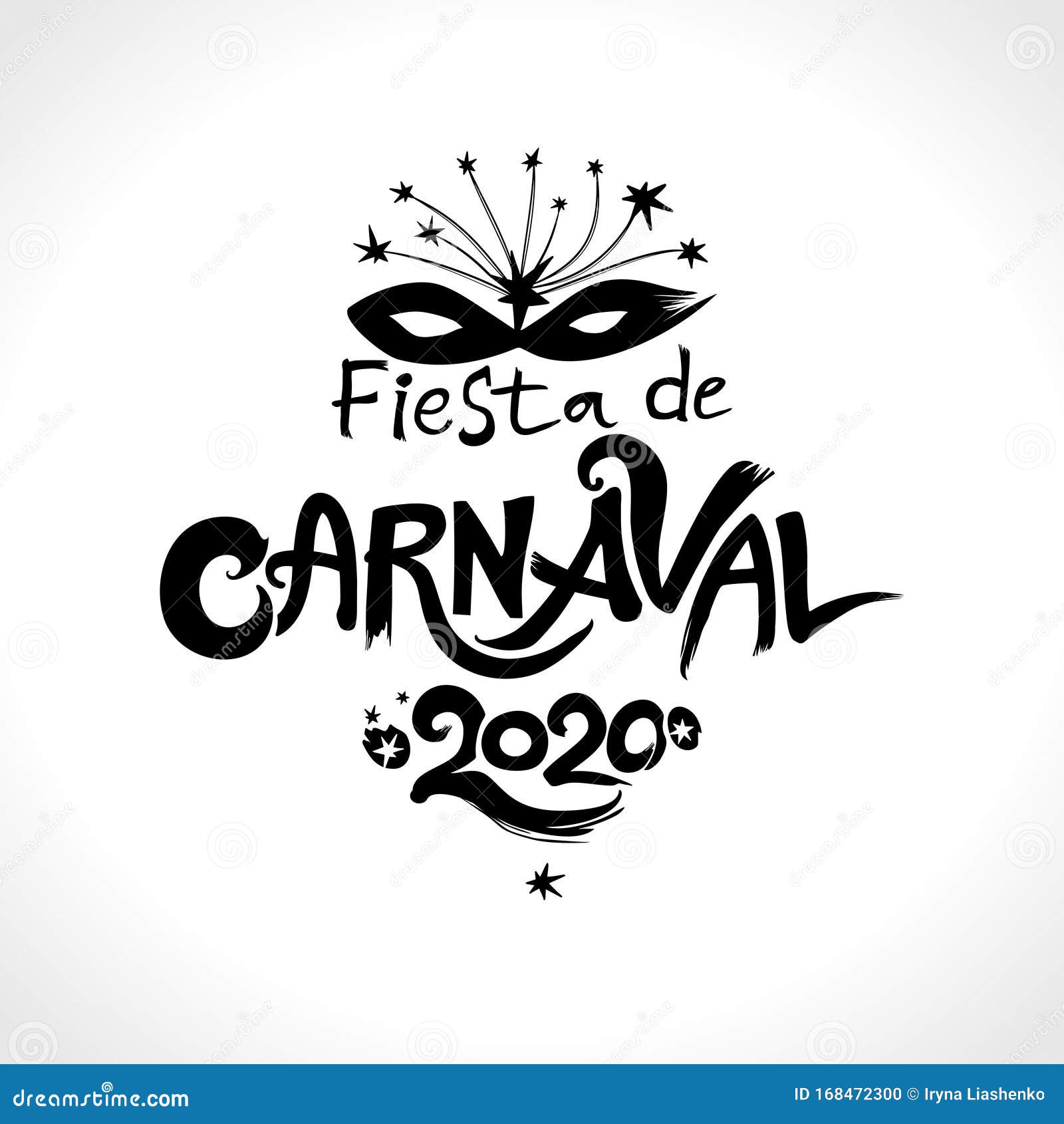 Vetores de Bienvenido Al Carnaval 2019 Logo Em Espanhol Traduzido