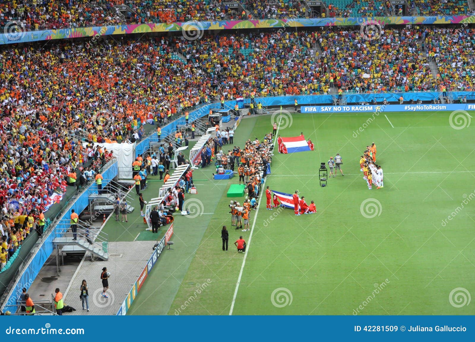 Arena Da AmazÃ´nia is Filled To Capacity for the US Vs Portugal