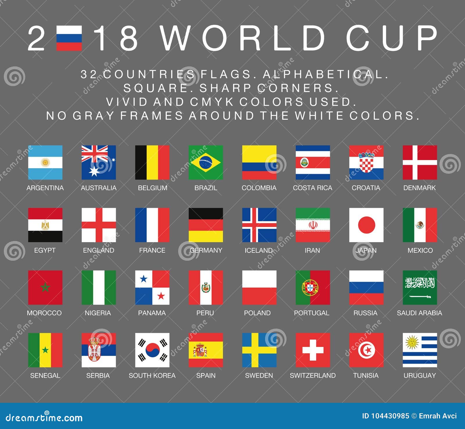 Find the 2018 FIFA World Cup Flags Quiz - By Tr4pD00r