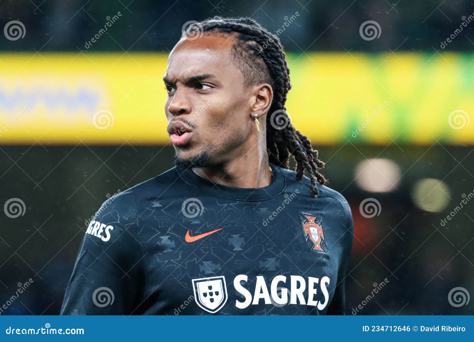 2022 FIFA World Cup Qualifier, Ireland Versus Portugal; Renato Sanches Editorial Photo