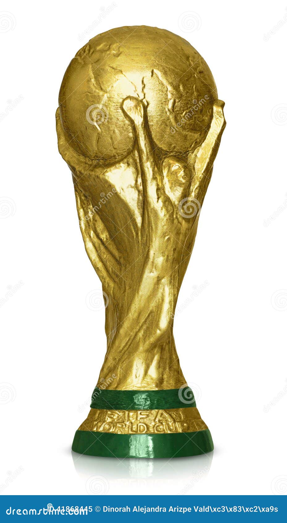 FIFA World Cup Trophy editorial image. Image of isolated - 41868445