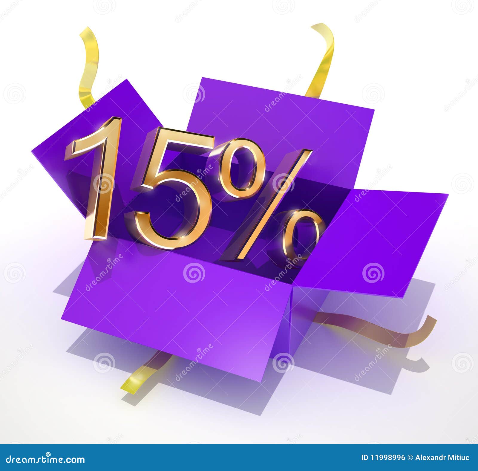 fifteen percent discount gift box