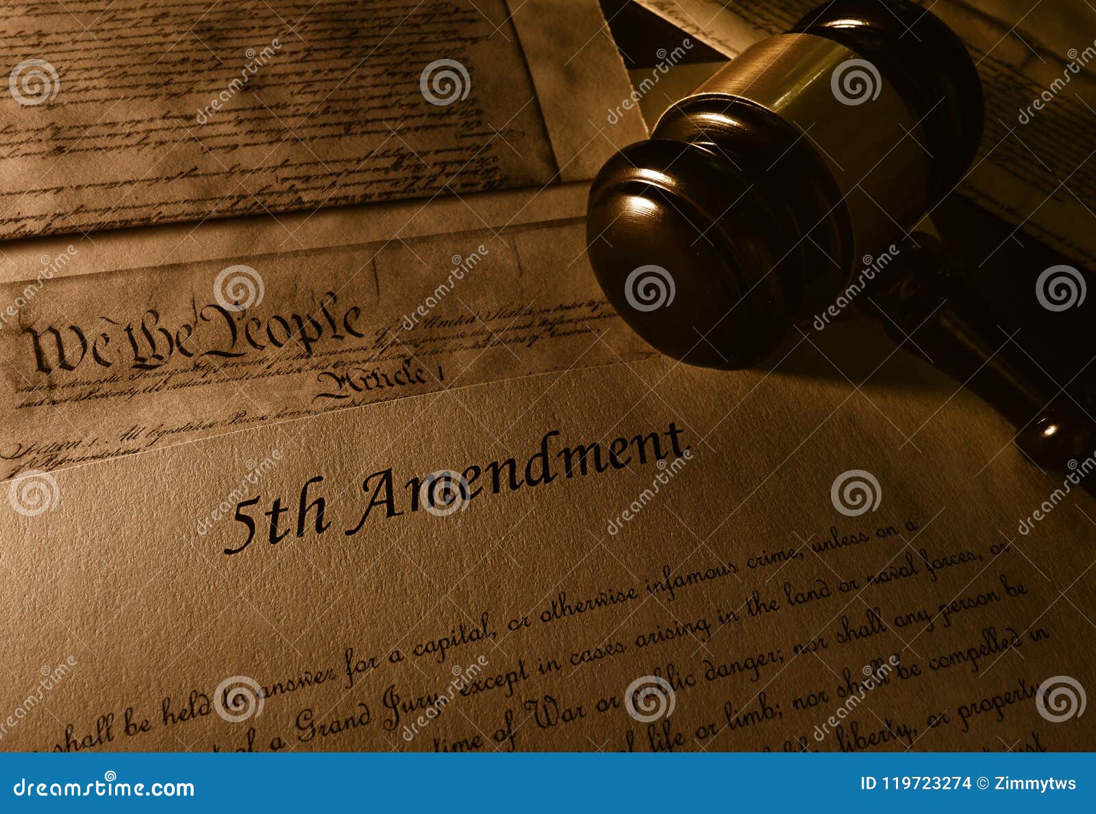 fifth amendment to the constitution